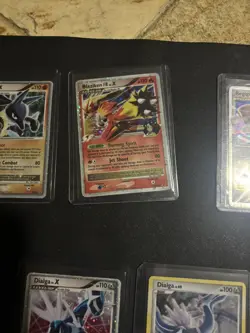 Vintage Pokemon Card Lot Holo Etc MP-Damaged Lapras LV.X ultra rares 9 cards - Image 4