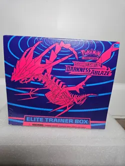 Pokemon TCG Sword Shield Darkness Ablaze ETB Elite Trainer Box Sealed - Image 1