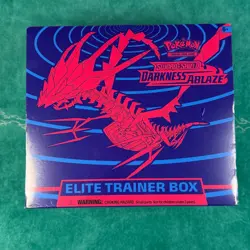 Pokemon TCG SWSH Darkness Ablaze Elite Trainer Box ETB Sealed - Image 1
