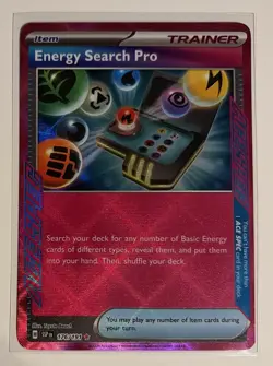 Energy Search Pro 176/191 NM / M Ace Spec Holo Surging Sparks Pokemon TCG Card - Image 1