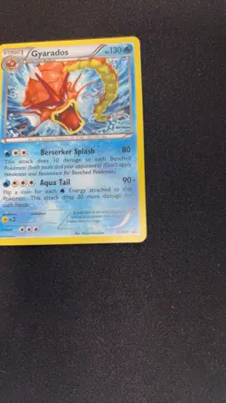 Pokemon TCG Gyarados XY109 Promo Holo Card Stage 1 - Image 2