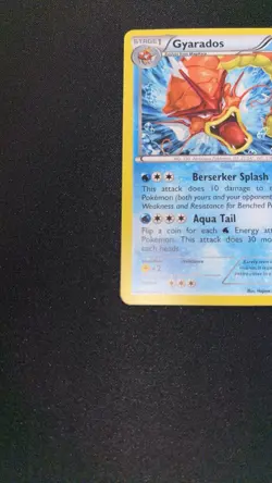 Pokemon TCG Gyarados XY109 Promo Holo Card Stage 1 - Image 3