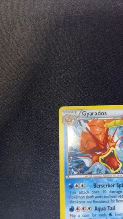 Pokemon TCG Gyarados XY109 Promo Holo Card Stage 1 - Image 4
