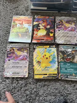 Pokemon Jumbo Promo Cards x9 plus stickers - Image 3