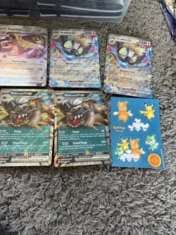 Pokemon Jumbo Promo Cards x9 plus stickers - Image 4
