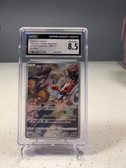 Galarian Zapdos 188/172 AR Art Rare VSTAR Universe Pokemon Card CGC 10 Gem Mint - Image 1