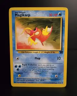 Pokemon TCG - MAGIKARP - 47/82 - UNLIMITED - TEAM ROCKET (2000) - WOTC - MP - Image 1