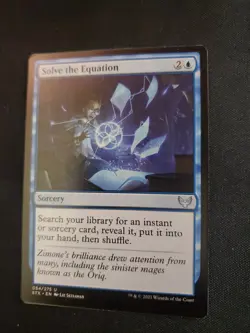 Solve the Equation NM Strixhaven School of Mages [STX] MTG Magic The Gathering - Image 3