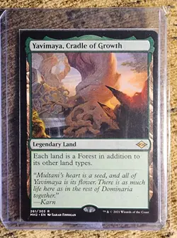 MTG Yavimaya, Cradle of Growth #261 Modern Horizons 2 MINT! Never Played! - Image 1