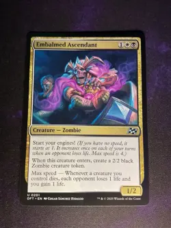 MTG * Embalmed Ascendant Aetherdrift * 1X * NM - Image 1