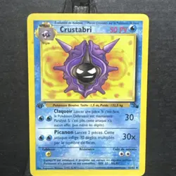 Pokemon Cloyster (Crustabri) 32/62 1st Edition Fossil - LP - Image 1