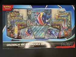 Pokemon TCG Greninja ex and Kingdra ex Special Collection Box New Sealed - Image 1