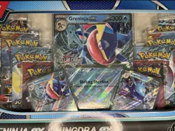 Pokemon TCG Greninja ex and Kingdra ex Special Collection Box New Sealed - Image 5