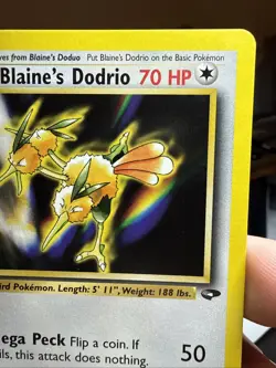 Pokemon TCG Blaine's Dodrio Gym Challenge 32/132 + TWO Blaine’s doduo 61/132 - Image 5