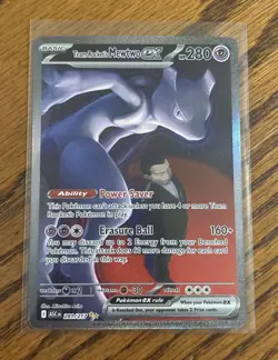 Pokemon TCG Team Rockets Mewtwo 281/217 NM Ascended Heros - Image 1