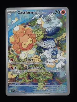 Castform Sunny Form 195/191 Pokemon SV08: Surging Sparks 🔥🔥🔥 - Image 1