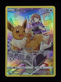 Eevee TG11/TG30 Pokemon SWSH09: Brilliant Stars Trainer Gallery 🔥🔥🔥 - Image 1