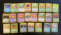 Pokemon Vintage Team Rocket Uncommon Common Trainers - Lot of 23 - Image 1