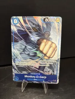 One Piece CCG Legacy of the Master Monkey.D.Garp OP12-056 Super Rare Alt Art - Image 1