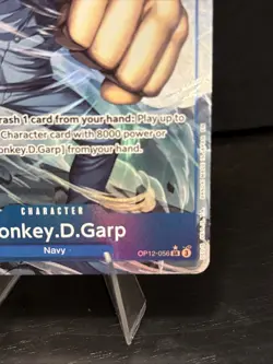 One Piece CCG Legacy of the Master Monkey.D.Garp OP12-056 Super Rare Alt Art - Image 2