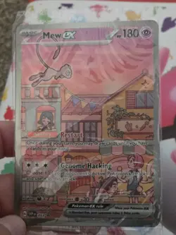 Mew EX SVP 053 Pokemon TCG Scarlet Violet 151 UPC Sealed Black Star Promo - Image 4
