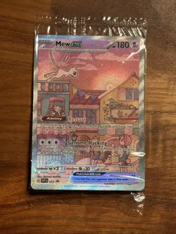 Mew EX SVP 053 Pokemon TCG Scarlet Violet 151 UPC Sealed Black Star Promo FAST🚚 - Image 1