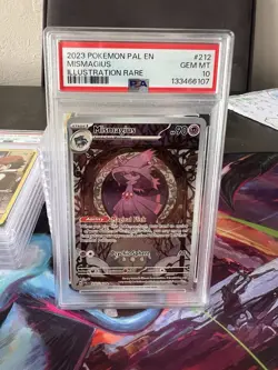 Mismagius 212/193 Paldea Evolved Illustration Rare Pokemon TCG PSA 10 Gem Mint - Image 1