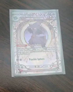 Pokemon Card Mismagius 212/193 Paldea Evolved Illustration Rare Near Mint - Image 1