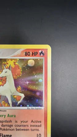 Rapidash 13/112 - Near Mint - Holo Vintage Pokemon Card - Leaf Green Fire Red EX - Image 3