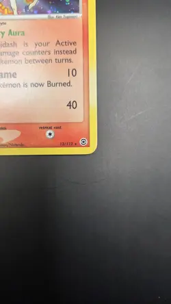 Rapidash 13/112 - Near Mint - Holo Vintage Pokemon Card - Leaf Green Fire Red EX - Image 5