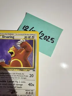 Ursaring 34/75, Neo Discovery, Pokemon TCG, Unlimited 2001, WOTC, Vintage, NM - Image 3
