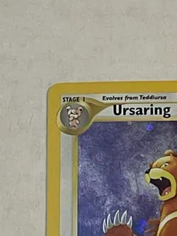 VTG Pokemon TCG Ursaring 15/75 Neo Discovery Holo Rare 2001 LP - Image 4