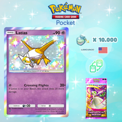 Pokemon TCG Pocket - Shiny Latias Card (English) - Image 1