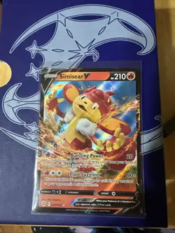 Simisear V 022/159 Crown Zenith Holo, Tcg, Ccg Pokemon Cards, Card Games - Image 1