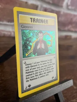 1st Edition Giovanni 18/132 Gym Challenge Holo Rare Pokemon Card - NM - Image 2