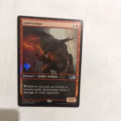MTG Guttersnipe (Open House) (Foil) [Core Set 2019 Promos, Lightly Played] - Image 1