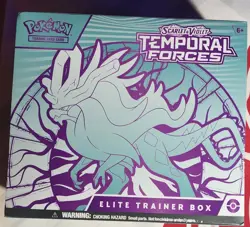 Pokemon TCG: TEMPORAL FORCES Elite Trainer Box ETB Walking Wake Factory Sealed - Image 1