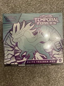 Pokemon TCG Temporal Forces Walking Wake Elite Trainer Box ETB New Sealed - Image 1