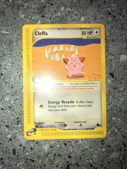 Pokemon TCG Cards Cleffa 48/144 Skyridge NM - Image 3