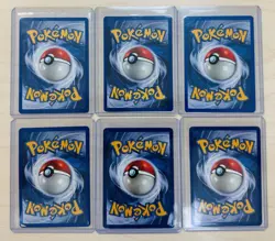 1st edition Pokemon Card Lot (Charmander, Persian, Staryu, Horsea X2, Kabuto) - Image 2