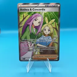 Anthea and Concordia 254/217 Ascended Heroes Pokemon TCG Full Art Trainer - Image 1