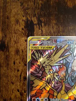 Pokemon Moltres & Zapdos & Articuno GX Tag Team Card SM210 - Image 2