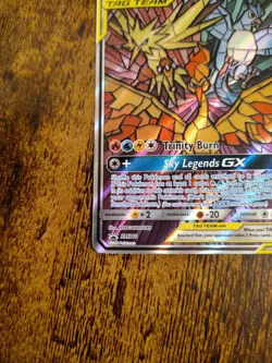 Pokemon Moltres & Zapdos & Articuno GX Tag Team Card SM210 - Image 5
