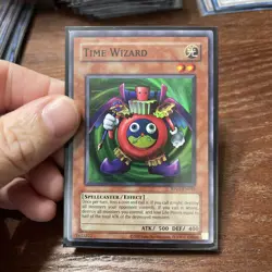 Yu-Gi-Oh Time Wizard RP01-EN035 Super Rare 2024 Print NM Condition - Image 1