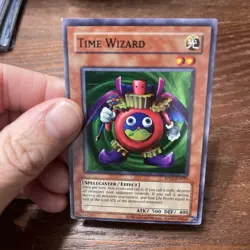 Yu-Gi-Oh Time Wizard RP01-EN035 Super Rare 2024 Print NM Condition - Image 3