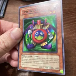 Yu-Gi-Oh Time Wizard RP01-EN035 Super Rare 2024 Print NM Condition - Image 4