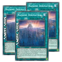 3x NAZIONE DOGMATIKA • (Dogmatika Nation) • Comune • MP21 IT134 • 1Ed • YUGIOH! - Image 1