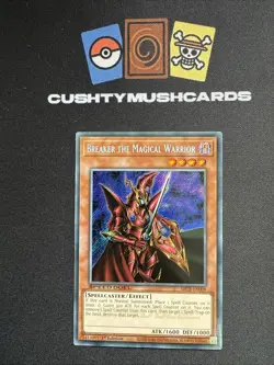 YUGIOH BREAKER THE MAGICAL WARRIOR SECRET RARE SPEED DUEL SBCB-EN008 1ST EDITION - Image 1