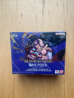 One Piece TCG OP-14 The Azure Sea's Seven Booster Box (New & Sealed) - Image 1