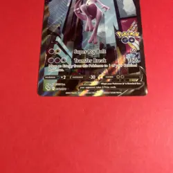Pokemon TCG Mewtwo v Alt Art Full Art Holo Ultra Rare Card 072/078 Pokemon Go - Image 2